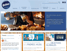 Tablet Screenshot of cerveceriaymalteriaquilmes.com